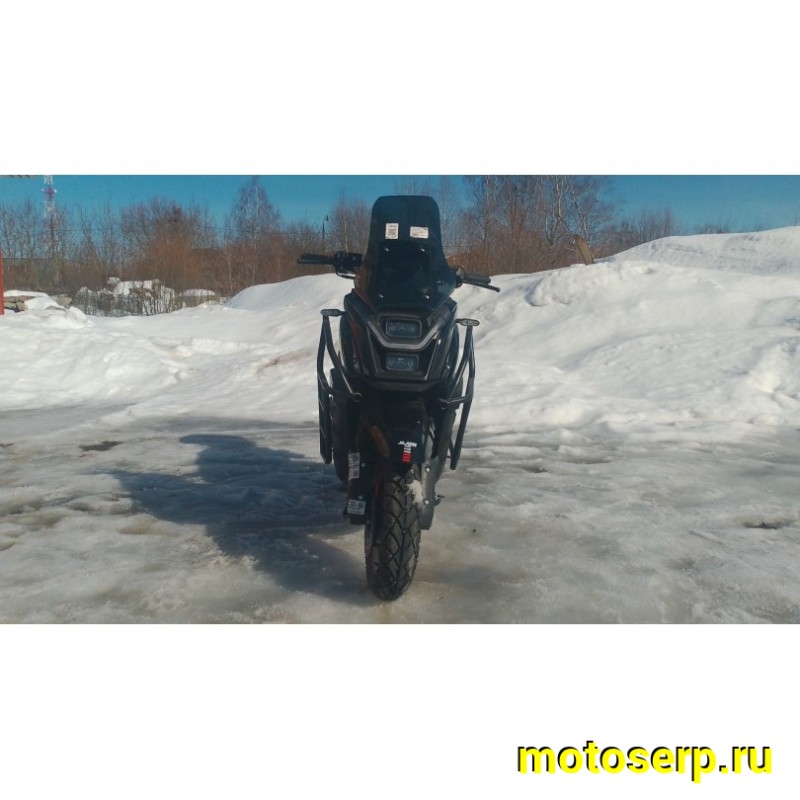 Купить  Скутер Jilang TANK-3 EFI 50сс 12/12" ИНЖЕКТОР, дикс/диск, дуги, кофр, держатель телефона, кофр (шт) 01700 (Jilang  (К-дар купить с доставкой по Москве и России, цена, технические характеристики, комплектация фото  - motoserp.ru