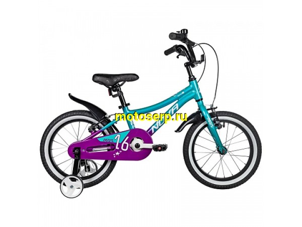 Купить  16" NOVATRACK KATRINA (НОВАТРЕК КАТРИНА) 16"; 1ск ; рама-алюм; тормоз-V-Brake (шт) (ART (M купить с доставкой по Москве и России, цена, технические характеристики, комплектация фото  - motoserp.ru