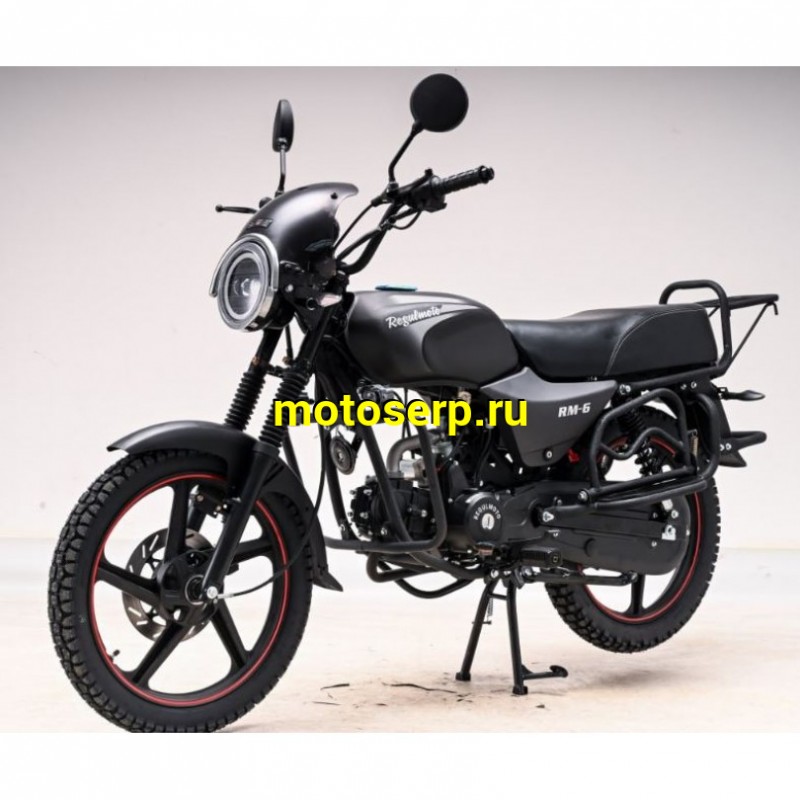 Купить  Мопед Regulmoto Alpha (RM-6) Серый 4Т; 50cc;  колеса 17/17 (шт) 01250 (ФОТО купить с доставкой по Москве и России, цена, технические характеристики, комплектация фото  - motoserp.ru
