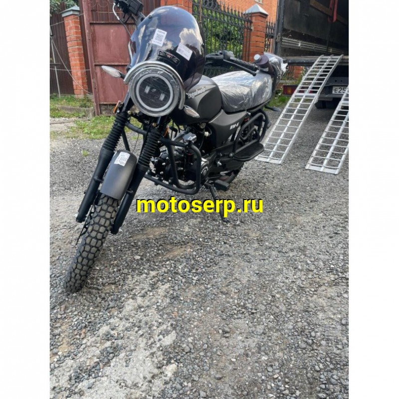 Купить  Мопед Regulmoto Alpha (RM-6) Серый 4Т; 50cc;  колеса 17/17 (шт) 01250 (ФОТО купить с доставкой по Москве и России, цена, технические характеристики, комплектация фото  - motoserp.ru