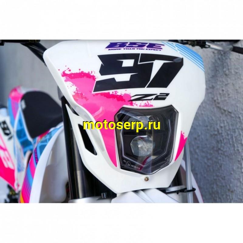 Купить  Мотоцикл Кросс/Эндуро BSE Z2 19/16 Roqvi Pink (спортинв) , карб, возд.охл., диск/диск кол. (шт)  (ФОТО купить с доставкой по Москве и России, цена, технические характеристики, комплектация фото  - motoserp.ru