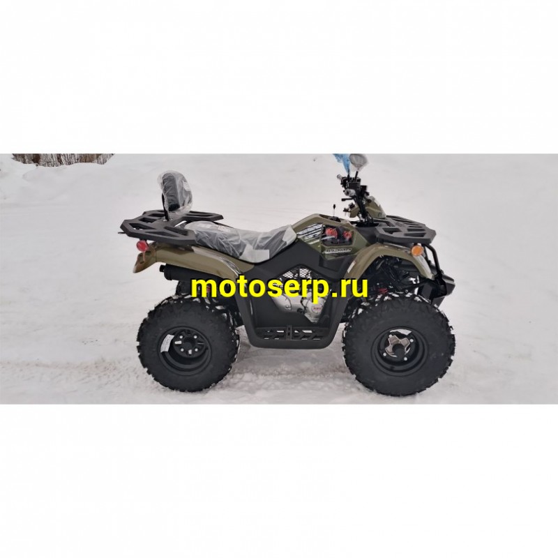 Купить  200cc Квадроцикл KAYO AU200 спинка ЗЕЛЕНЫЙ ХАКИ, (ПТС) LX163FML Loncin 200сс, 10/10" электростарт, диск/диск, приборка (шт) (SM купить с доставкой по Москве и России, цена, технические характеристики, комплектация фото  - motoserp.ru