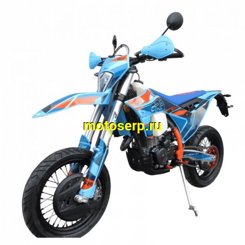 Купить  Мотоцикл Кросс/Эндуро GR8 F300A (4T YB300H) Motard ПТС 2025г. (шт) (GR (ФОТО купить с доставкой по Москве и России, цена, технические характеристики, комплектация фото  - motoserp.ru