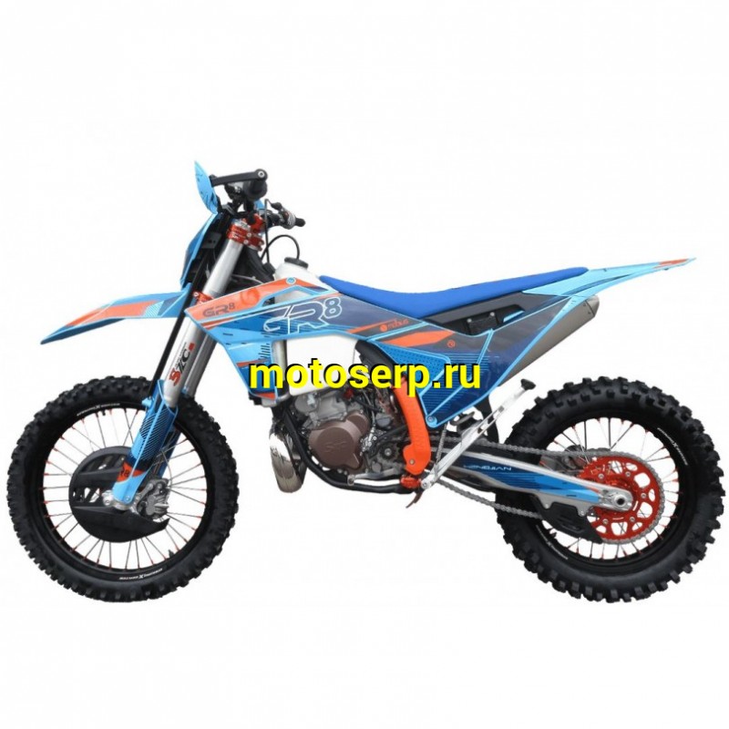 Купить  Мотоцикл Кросс/Эндуро GR8 T300L (2T MT-300) Enduro Pro без прогрессии 2025г. (шт) (GR (ФОТО купить с доставкой по Москве и России, цена, технические характеристики, комплектация фото  - motoserp.ru