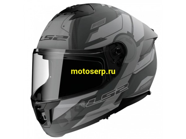 Купить  Шлем закрытый LS2 FF808 STREAM 2 SHADOW Matt Titanium Grey (XXXL) интеграл (шт) (LS2 купить с доставкой по Москве и России, цена, технические характеристики, комплектация фото  - motoserp.ru