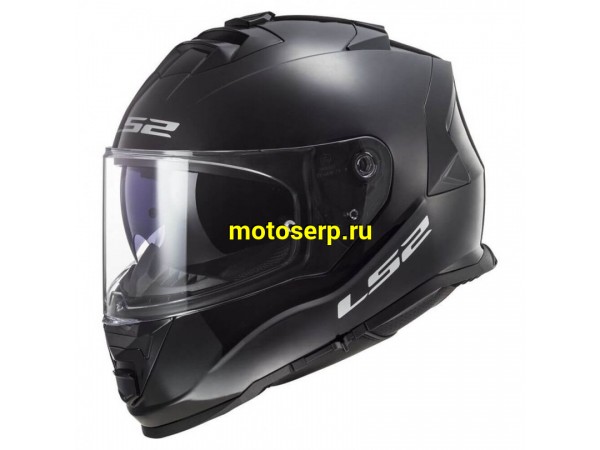 Купить  Шлем закрытый LS2 FF800 STORM II SOLID Gloss Black (S) интеграл (шт) (LS2 купить с доставкой по Москве и России, цена, технические характеристики, комплектация фото  - motoserp.ru