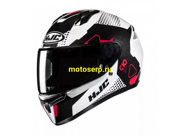 Купить  Шлем закрытый HJC C10 ASPA MC1 (L) интеграл (шт) (УТ-00126219) (Mr.M купить с доставкой по Москве и России, цена, технические характеристики, комплектация фото  - motoserp.ru
