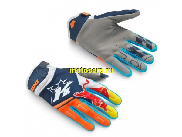 Купить  Перчатки Kini Red Bull KTM оранжево/сини-белый р-р (L) (реплика) (пар) (Кокурин  купить с доставкой по Москве и России, цена, технические характеристики, комплектация фото  - motoserp.ru