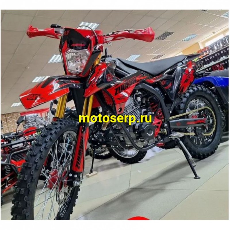 Купить  Мотоцикл Кросс/Эндуро ZUUMAV A7 250сс (спортинв)  ZS172FMM 21/18" эл/кикстарт, 5пер.  (шт) (ZUUMAV купить с доставкой по Москве и России, цена, технические характеристики, комплектация фото  - motoserp.ru