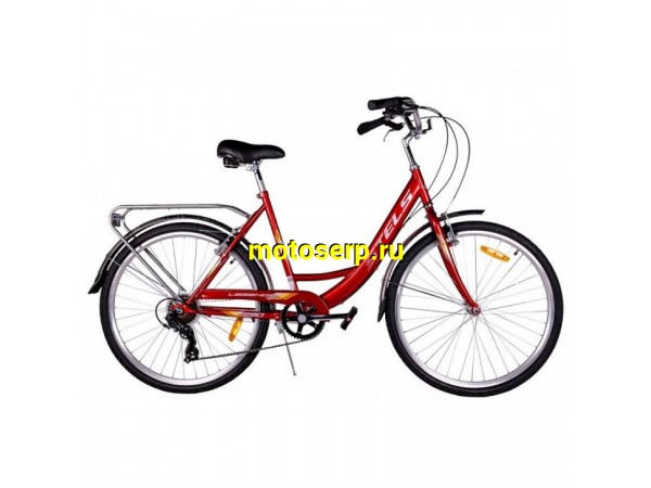 Купить  26" STELS LEGENDA 290 26V (СТЕЛС ЛЕГЕНДА 290 26В) 26"; 7ск; рама-сталь; тормоз-V-Brake; багажник (шт) (ART купить с доставкой по Москве и России, цена, технические характеристики, комплектация фото  - motoserp.ru