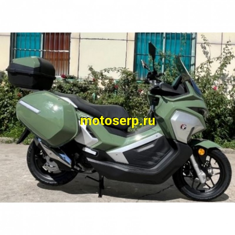 Купить  Скутер SPRMOTORS TRAVEL MAX T4-50H EFI, 14/13" с тремя кофрами! (шт) (SPR купить с доставкой по Москве и России, цена, технические характеристики, комплектация фото  - motoserp.ru