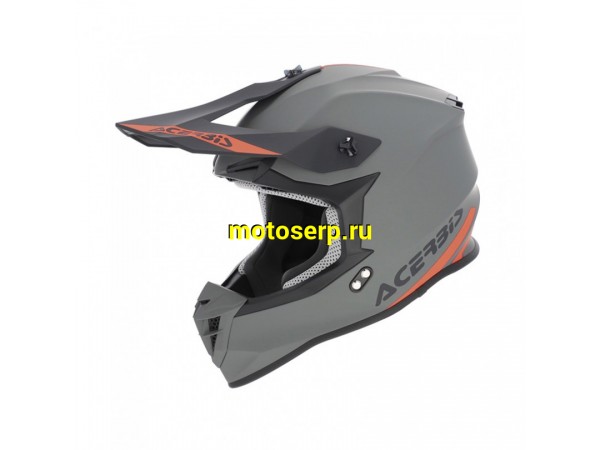Купить  Шлем Кросс Acerbis Linear 22-06 Grey (XL) (шт) (Acerbis 0025873.070.068 купить с доставкой по Москве и России, цена, технические характеристики, комплектация фото  - motoserp.ru