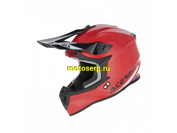 Купить  Шлем Кросс Acerbis Linear 22-06 Red (L) (шт) (Acerbis 0025873.110.066 купить с доставкой по Москве и России, цена, технические характеристики, комплектация фото  - motoserp.ru