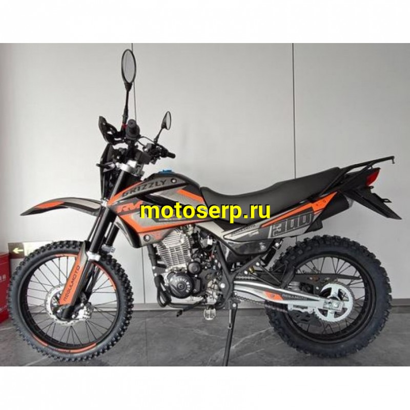 Купить  Мотоцикл Кросс/Эндуро Regulmoto Grizzly 300 (ПТС) ZS175FMM PR300  21/18" (шт) (ФОТО купить с доставкой по Москве и России, цена, технические характеристики, комплектация фото  - motoserp.ru