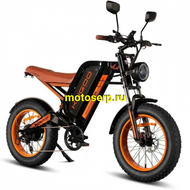 Купить  Электрокомплект 20" 750 Вт FAT KG V6  рама-алюминий, съёмная Li-ion батарея, 48V, 28.6Ah адаптер 220В  (шт) (Кит купить с доставкой по Москве и России, цена, технические характеристики, комплектация фото  - motoserp.ru