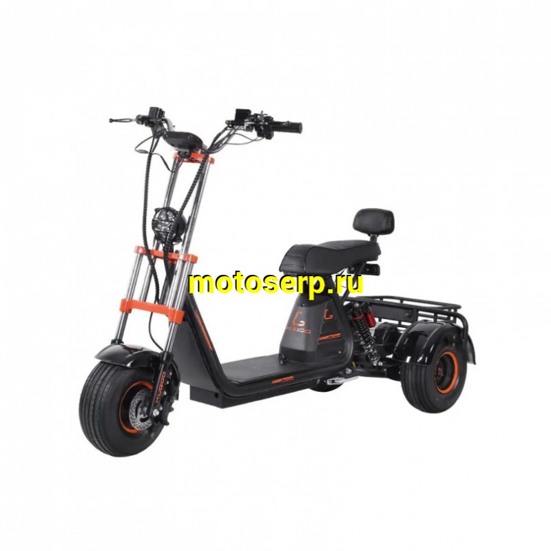 Купить  Электроскутер CITYCOCO KG C4 TRIKE (трехколесный), 1200 Вт, 48V 20Ah, колеса 12", ЛИТИЕВЫЙ АККУМУЛЯТОР (шт) (Кит купить с доставкой по Москве и России, цена, технические характеристики, комплектация фото  - motoserp.ru