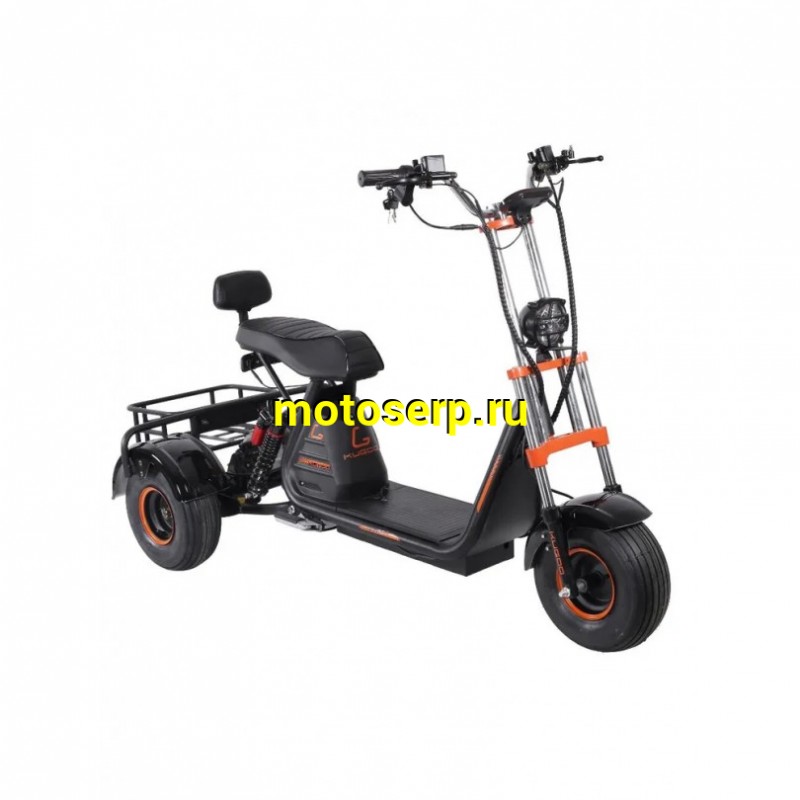 Купить  Электроскутер CITYCOCO KG C4 TRIKE (трехколесный), 1200 Вт, 48V 20Ah, колеса 12", ЛИТИЕВЫЙ АККУМУЛЯТОР (шт) (Кит купить с доставкой по Москве и России, цена, технические характеристики, комплектация фото  - motoserp.ru