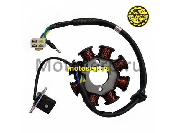 Купить  Генератор (статор, зажигание) 8кат (3+1) Vento Grace /Monster 125 (DYJ-182200-141000)  (шт) (Vento 11462 купить с доставкой по Москве и России, цена, технические характеристики, комплектация фото  - motoserp.ru