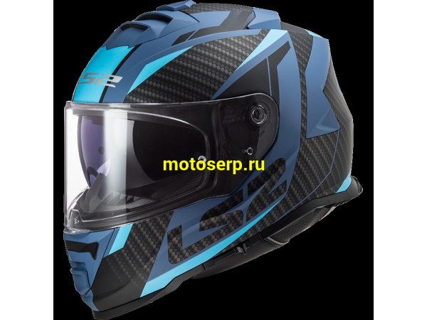 Купить  Шлем закрытый LS2 FF800 STORM RACER Matt Blue (M) интеграл (шт) (LS2 купить с доставкой по Москве и России, цена, технические характеристики, комплектация фото  - motoserp.ru