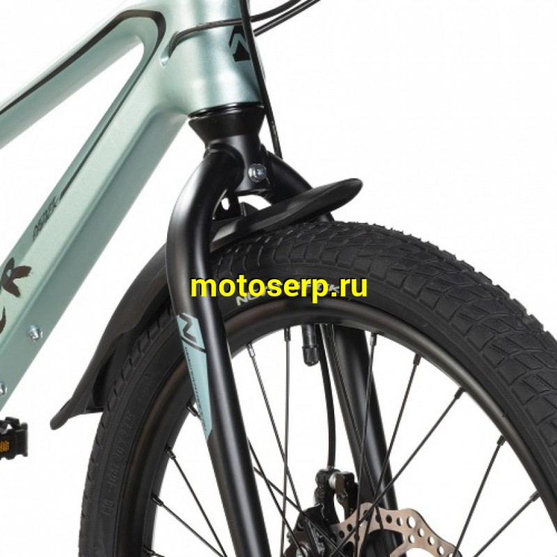 Купить  20" скоростной NOVATRACK TIGER зеленый (НОВАТРЕК ТИГР) 20"; 6ск; рама-магний; тормоз-Disk (шт) (ART (M купить с доставкой по Москве и России, цена, технические характеристики, комплектация фото  - motoserp.ru