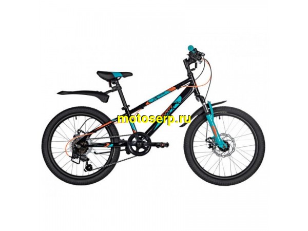 Купить  20" NOVATRACK EXTREME 6 (НОВАТРЕК ЭКСТРИМ) 20"; 6ск; рама-сталь; тормоз-Disc (шт) (ART (M купить с доставкой по Москве и России, цена, технические характеристики, комплектация фото  - motoserp.ru