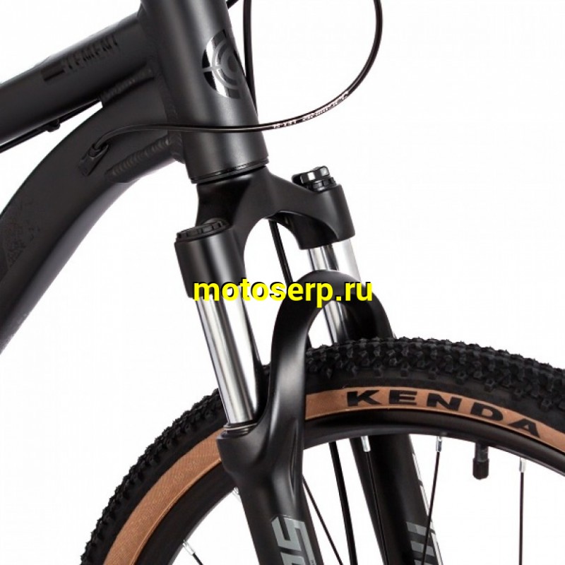 Купить  24" STINGER ELEMENT черный (13") (СТИНГЕР ЭЛЕМЕНТ) 24" горный; 8ск; рама-алюминий; тормоз-Disk; вилка пружинно-эластомерная (шт) (ART купить с доставкой по Москве и России, цена, технические характеристики, комплектация фото  - motoserp.ru