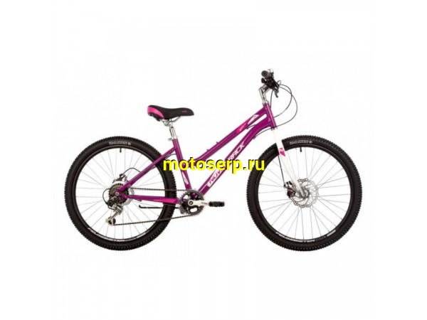 Купить  24" NOVATRACK JENNY (12") (НОВАТРЕК ДЖЕННИ) 24"; 6ск; рама-сталь; тормоз-Disk (шт) (ART (M купить с доставкой по Москве и России, цена, технические характеристики, комплектация фото  - motoserp.ru