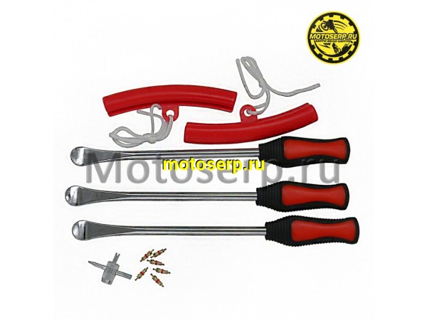 Купить  Ключи (монтажка,лопатка) инструмент для разбортировки колес (3шт. комплект дорожный)  (шт) (Кокурин купить с доставкой по Москве и России, цена, технические характеристики, комплектация фото  - motoserp.ru