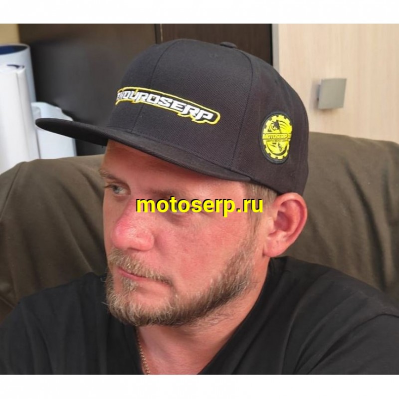 Купить  Бейсболка ENDUROSERP (motoserp) черный, прямой козырек (шт) (0 купить с доставкой по Москве и России, цена, технические характеристики, комплектация фото  - motoserp.ru