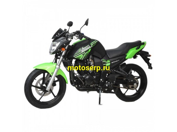 Купить  Мотоцикл Motoland BANDIT 300 зеленый 17/17,  Диск/Диск, масл. радиатор.  (шт)  (ФОТО купить с доставкой по Москве и России, цена, технические характеристики, комплектация фото  - motoserp.ru