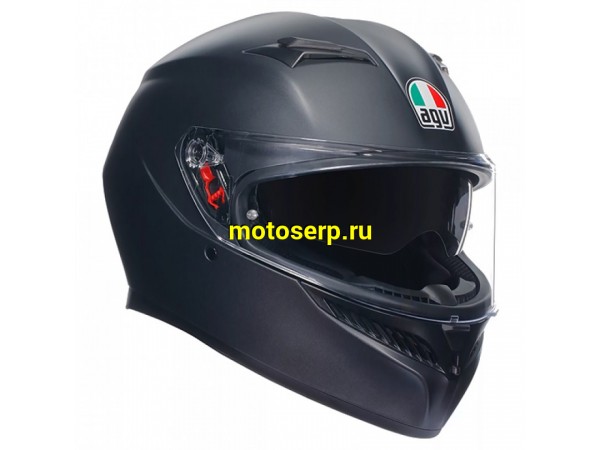 Купить  Шлем закрытый интеграл AGV K3 E2206 MPLK Matt Black (M) (шт) (AGV 2118381001-004-M купить с доставкой по Москве и России, цена, технические характеристики, комплектация фото  - motoserp.ru