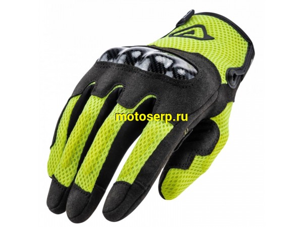 Купить  Перчатки Acerbis CE RAMSEY MY VENTED Black/Yellow текстиль (XL) (пар) (Acerbis 0023478.318.068 купить с доставкой по Москве и России, цена, технические характеристики, комплектация фото  - motoserp.ru