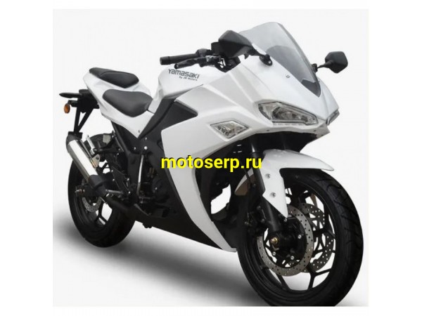 Купить  Мопед YAMASAKI SCORPION RS 2025г. рестайлинг. БЕЛЫЙ 4Т; 50cc; колеса 17"литые; 4пер, эл. старт; (шт) 01250 купить с доставкой по Москве и России, цена, технические характеристики, комплектация фото  - motoserp.ru