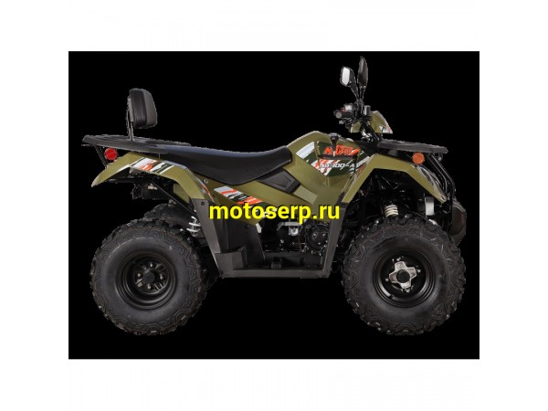 Купить  300cc Квадроцикл KAYO AU300 Carb (ЗЕЛЕНЫЙ ХАКИ пластик 2025 г.) (ПТС), 300сс, 10/10",  электростарт, диск/диск, приборка (шт) (SM (ФОТО купить с доставкой по Москве и России, цена, технические характеристики, комплектация фото  - motoserp.ru