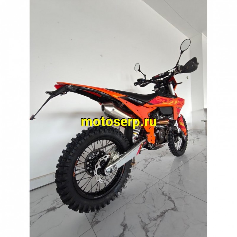 Купить  Мотоцикл Кросс/Эндуро Regulmoto SIX DAYS 350сс (ЭПТС) (ZS NB350) 21/18" 31,2 л.с. (шт) купить с доставкой по Москве и России, цена, технические характеристики, комплектация фото  - motoserp.ru