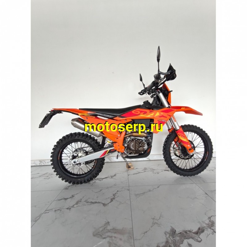 Купить  Мотоцикл Кросс/Эндуро Regulmoto SIX DAYS 350сс (ЭПТС) (ZS NB350) 21/18" 31,2 л.с. (шт) купить с доставкой по Москве и России, цена, технические характеристики, комплектация фото  - motoserp.ru
