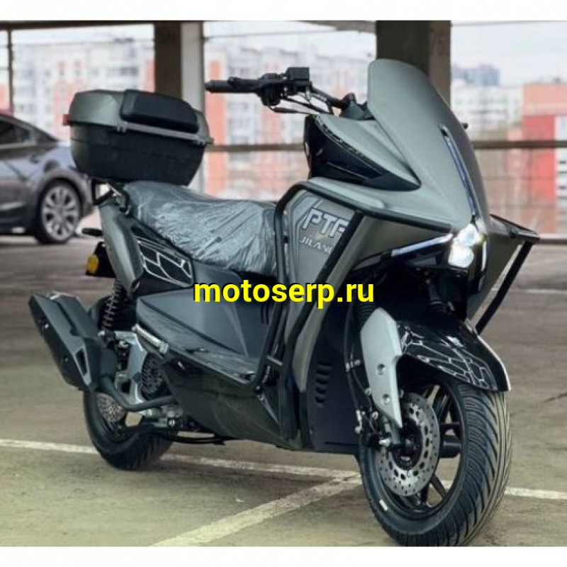 Купить  Скутер Jilang PTF 50 EFI 50cc 12/12" ИНЖЕКТОР, дикс/диск, дуги, кофр, USB. держатель телефона (шт) 01500 (Естай (К-дар купить с доставкой по Москве и России, цена, технические характеристики, комплектация фото  - motoserp.ru