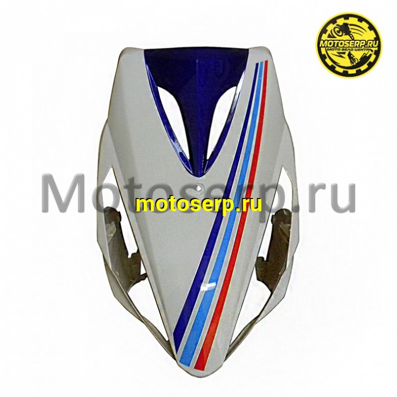 Купить  Обтекатель передний верхний (клюв) VENTO CORSA BLUE/WHITE (белый, синий) (шт)  (Vento 22661 купить с доставкой по Москве и России, цена, технические характеристики, комплектация фото  - motoserp.ru