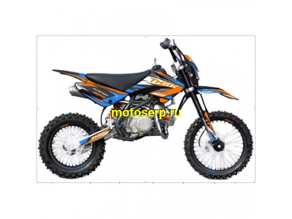 Купить  Питбайк TMBK Pitster SP2 125 (спортинв), 17/14, 4T, 150сс, фара, электро/кикстар., вилка перев., диск/диск  (сборка +3000р) (шт) (ФОТО купить с доставкой по Москве и России, цена, технические характеристики, комплектация фото  - motoserp.ru
