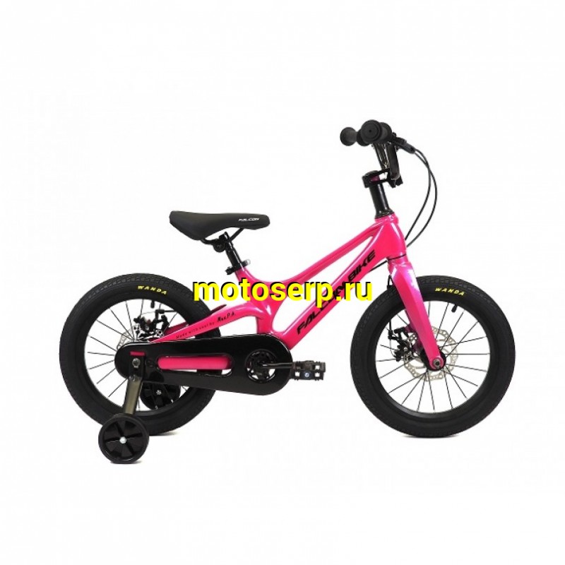 Купить  14" FALCON BIKE MILD розовый (Фалкон Байк Милд) 14"; 1ск; рама-магний; тормоз-Disk (шт) (ART купить с доставкой по Москве и России, цена, технические характеристики, комплектация фото  - motoserp.ru