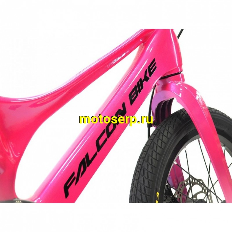 Купить  14" FALCON BIKE MILD розовый (Фалкон Байк Милд) 14"; 1ск; рама-магний; тормоз-Disk (шт) (ART купить с доставкой по Москве и России, цена, технические характеристики, комплектация фото  - motoserp.ru