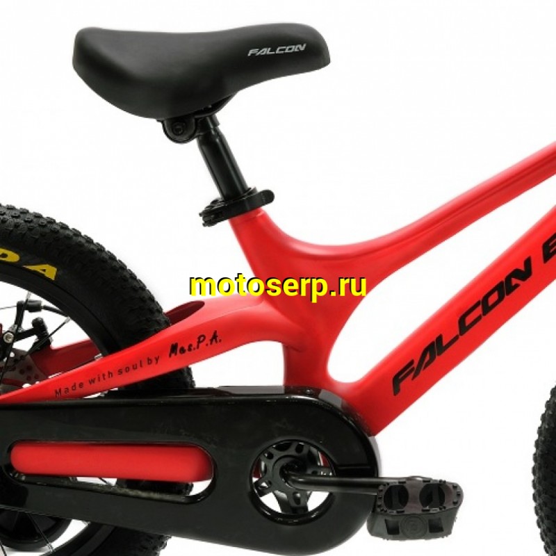 Купить  16" FALCON BIKE MILD красный (Фалкон Милд) 16"; 1ск; рама-магний; тормоз-Disk (шт) (ART купить с доставкой по Москве и России, цена, технические характеристики, комплектация фото  - motoserp.ru