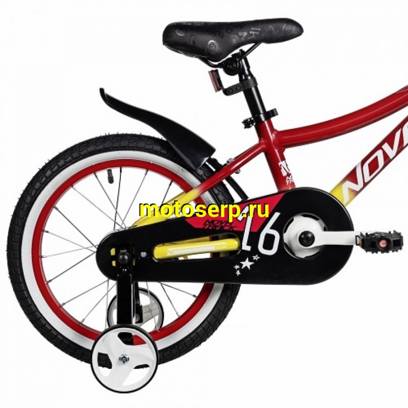 Купить  16" NOVATRACK KATRINA красный (НОВАТРЕК КАТРИНА) 16"; 1ск ; рама-алюм; тормоз-V-Brake (шт) (ART (M купить с доставкой по Москве и России, цена, технические характеристики, комплектация фото  - motoserp.ru
