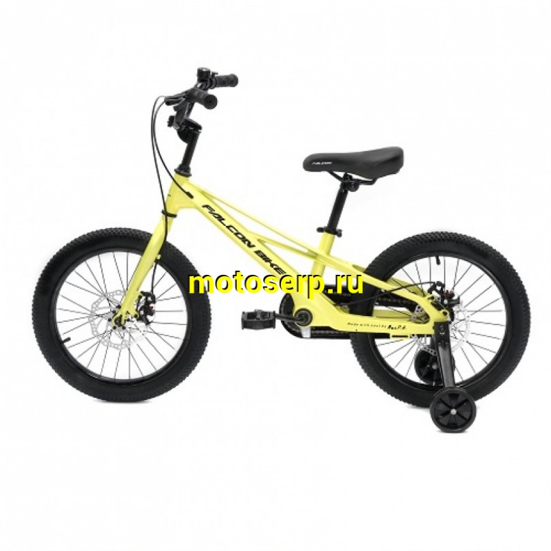 Купить  18" FALCON BIKE MILD желтый (Фалкон Милд) 18"; 1ск; рама-магний; тормоз-Disk (шт) (ART (M купить с доставкой по Москве и России, цена, технические характеристики, комплектация фото  - motoserp.ru