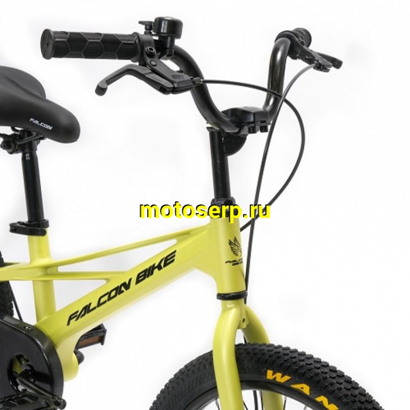 Купить  18" FALCON BIKE MILD желтый (Фалкон Милд) 18"; 1ск; рама-магний; тормоз-Disk (шт) (ART (M купить с доставкой по Москве и России, цена, технические характеристики, комплектация фото  - motoserp.ru