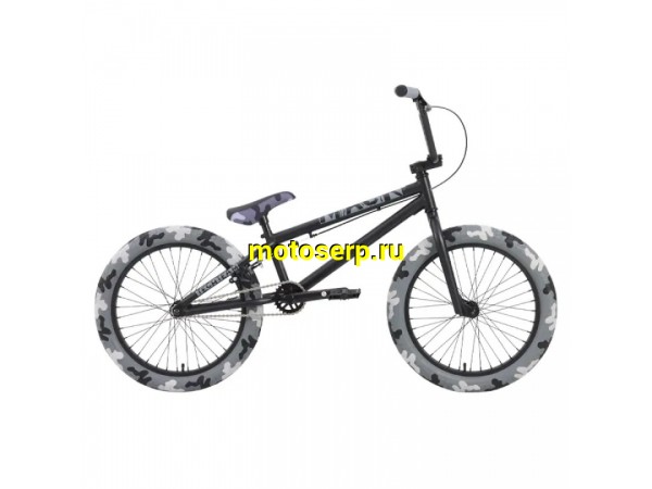 Купить  20" BMX TECH TEAM MACK черно-серый (20") (Тач Тим Мак) 20"; 1ск; рама-сталь; тормоз-V-Brake (шт) (ART (M купить с доставкой по Москве и России, цена, технические характеристики, комплектация фото  - motoserp.ru