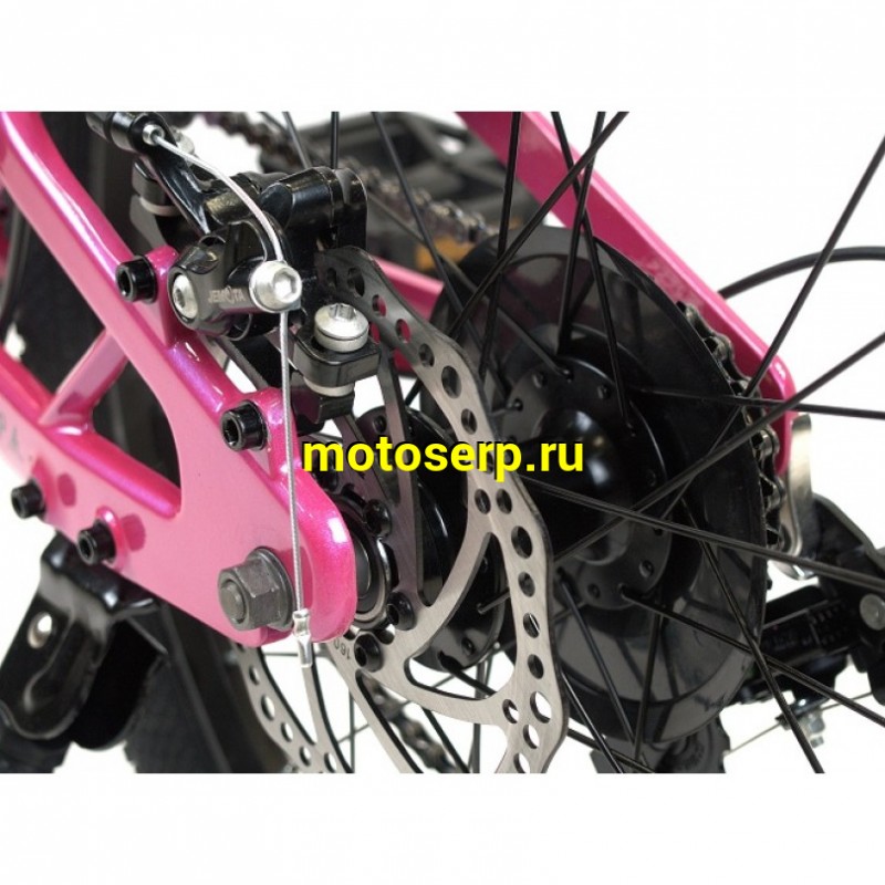 Купить  20" скоростной FALCON BIKE MILD розовый (Фалькон Байк Милд) 20"; 6ск; рама-магний; тормоз-Disk (шт) (ART купить с доставкой по Москве и России, цена, технические характеристики, комплектация фото  - motoserp.ru