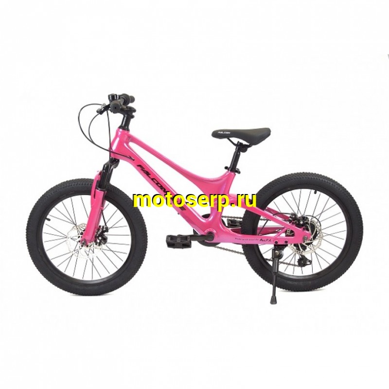 Купить  20" скоростной FALCON BIKE MILD розовый (Фалькон Байк Милд) 20"; 6ск; рама-магний; тормоз-Disk (шт) (ART купить с доставкой по Москве и России, цена, технические характеристики, комплектация фото  - motoserp.ru
