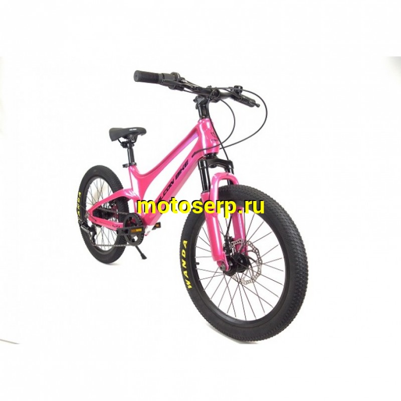 Купить  20" скоростной FALCON BIKE MILD розовый (Фалькон Байк Милд) 20"; 6ск; рама-магний; тормоз-Disk (шт) (ART купить с доставкой по Москве и России, цена, технические характеристики, комплектация фото  - motoserp.ru