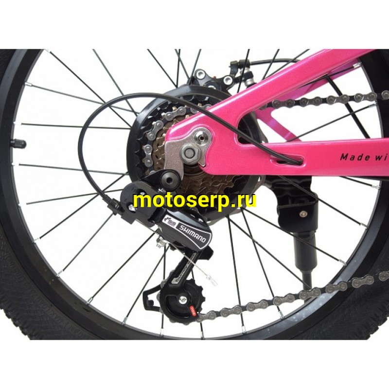 Купить  20" скоростной FALCON BIKE MILD розовый (Фалькон Байк Милд) 20"; 6ск; рама-магний; тормоз-Disk (шт) (ART купить с доставкой по Москве и России, цена, технические характеристики, комплектация фото  - motoserp.ru